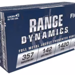 Fiocchi – 357 Mag – 142 Grain FMJTC – 500 Rounds