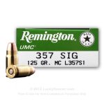Remington UMC – 357 Sig – 125 Grain MC – 500 Rounds