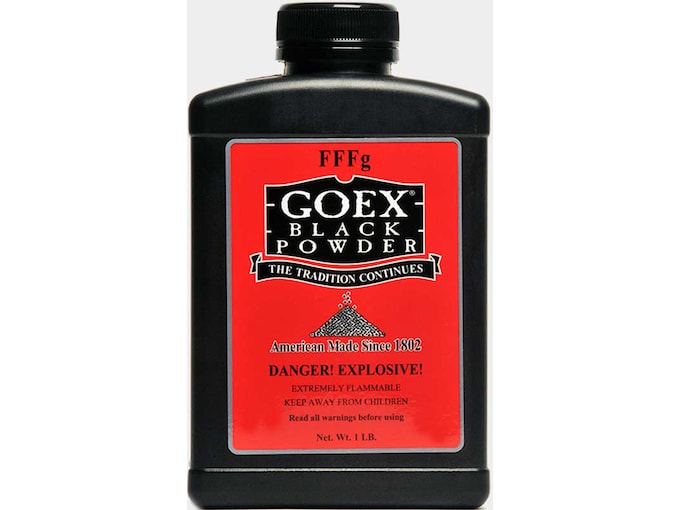 httpsblackhillsshooterssupply.comwp-contentuploads202406847442-1.jpg Goex FFFg Black Powder 1 lb - Image 1