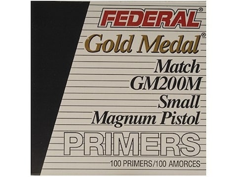 httpsblackhillsshooterssupply.comwp-contentuploads202406WhatsApp-Image-2021-04-10-at-01.01.54-5.jpeg Federal Premium Gold Medal Small Pistol Magnum Match Primers #200M - Image 1