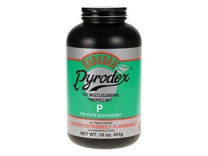 httpsblackhillsshooterssupply.comwp-contentuploads202406WhatsApp-Image-2021-04-18-at-11.07.31.jpeg Hodgdon Pyrodex P Black Powder Substitute 1 lb - Image 1