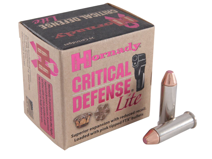 httpsblackhillsshooterssupply.comwp-contentuploads20250118-5.webp Hornady Critical Defense Lite Ammunition 38 Special 90 Grain FTX Box of 25 - Image 1
