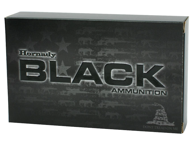 httpsblackhillsshooterssupply.comwp-contentuploads20250119-13.webp Hornady BLACK Ammunition 300 AAC Blackout 110 Grain V-MAX Box of 20 - Image 1