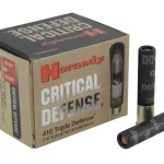 Hornady Critical Defense Ammunition 410 Bore 2-1/2″ 41 Caliber FTX Slug over two 35 Caliber Lead Round Balls Box of 20