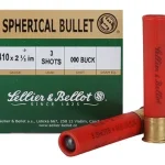 Sellier & Bellot Ammunition 410 Bore 2-1/2″ 000 Buckshot 3 Pellets Box of 25