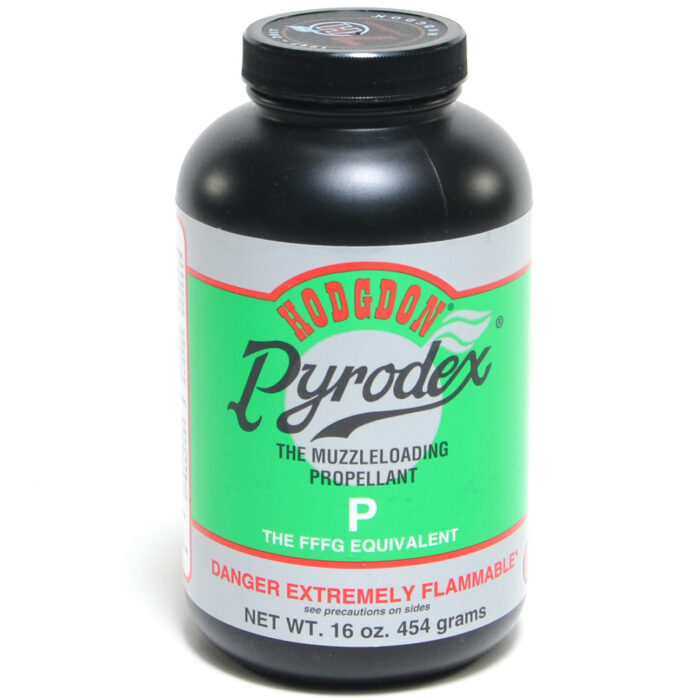 httpsblackhillsshooterssupply.comwp-contentuploads20250722-1-700x700-1.jpg Hodgdon Pyrodex P Black Powder Substitute 1 lb - Image 1