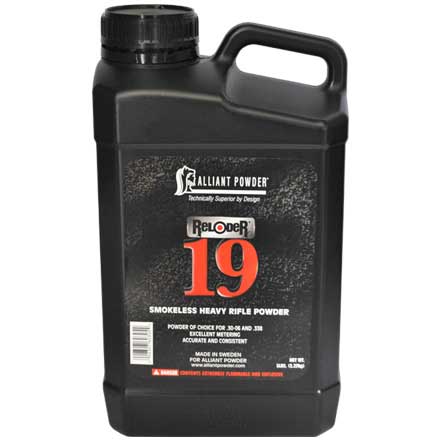 httpsblackhillsshooterssupply.comwp-contentuploads20250725.jpg Alliant Reloder 19 Smokeless Rifle Powder 5 Lb - Image 1