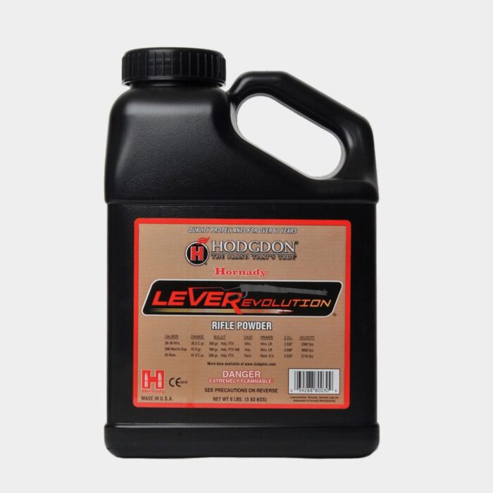 httpsblackhillsshooterssupply.comwp-contentuploads2025077-700x700-1.jpg Hodgdon Hornady LEVERevolution Smokeless Gun Powder - Image 1
