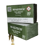 Magtech 5.56x45mm Nato Ammunition Brass Casing 500 Rounds