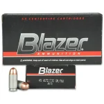 Blazer Brass .45 ACP 230-Grain Centerfire Pistol Ammunition