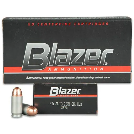 httpsblackhillsshooterssupply.comwp-contentuploads2025081000-Rounds-of-.45-ACP-Ammo-by-Blazer.webp Blazer Brass .45 ACP 230-Grain Centerfire Pistol Ammunition - Image 1
