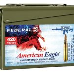 Federal American Eagle 5.56 X45MM 55 GR FMJ CLIPPED 420 ROUNDS