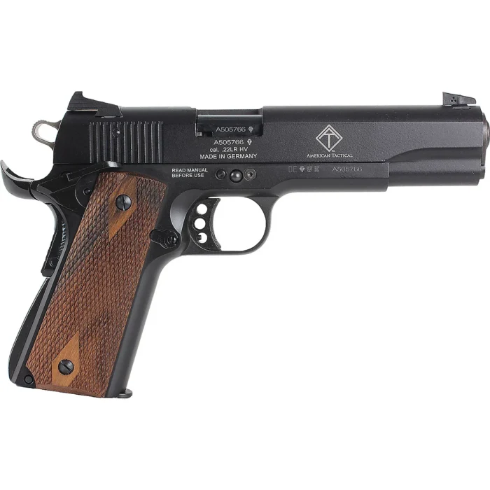 httpsblackhillsshooterssupply.comwp-contentuploads20250820032280-700x700-1.webp German Sport Guns 1911 .22 LR Tribute Pistol - Image 1