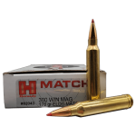 Hornady 300 Winchester Magnum Ammo 178 Grain ELD Match, 200rds [82043]