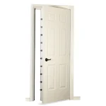 Browning Security Vault Door Six Panel with Electronic Lock White Primer