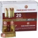DRT 45 Auto Ammunition Terminal Shock 500 Rounds