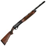 EAA GiRSAN MC312 Sport 12 Gauge Semi Auto Shotgun 28″ Barrel 3″ Chamber 5 Rounds Inertia Driven Low Profile Accessory Rail System Wood Furniture Matte Black
