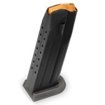 FN 509 Edge Magazine 9mm Luger 17 Rounds Gray Base Plate Steel Black