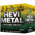 Hevi-Shot Hevi-Metal Longer Range Ammunition 12 Gauge 25 Rounds 3-1/2″ BBB 1-1/2 oz Lead Free Shot 1500 fps