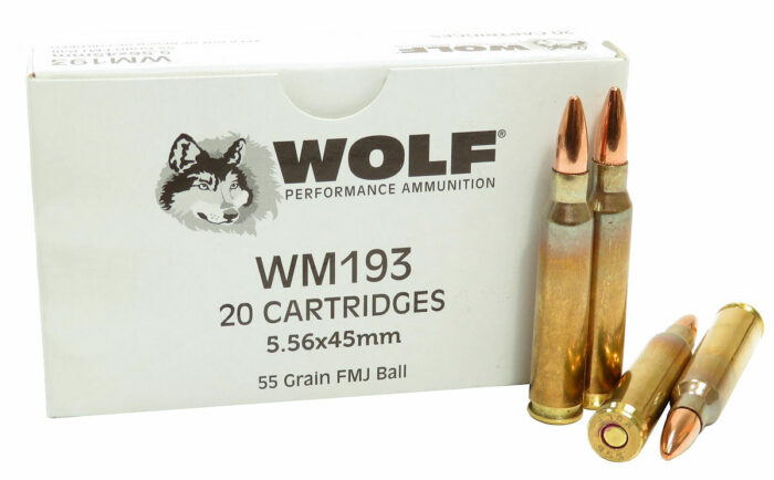httpsblackhillsshooterssupply.comwp-contentuploads202508Image2__17646.1593115171.1280.1280-700x434-1.jpg Wolf Gold 5.56mm M193 NATO Ammo 55 Grain Full Metal Jacket – WM193 500 Rounds - Image 1