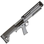 Kel-Tec KSG Pump Action Shotgun 12 Gauge 18.5″ Barrel 3″ Chamber 12 Rounds Dual Tube Magazines Downward Ejection Ambidextrous Synthetic Stock Tactical Gray Finish
