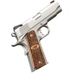 Kimber Stainless Pro Raptor II Semi-Automatic Pistol 45 ACP 4″ Barrel 8-Round Stainless Wood