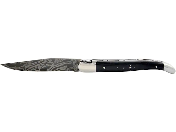 httpsblackhillsshooterssupply.comwp-contentuploads202508Laguiole-Honore-Durand-Folding-Knife-4.7222-Drop-Point-Damascus-Damascus-Blade-Ebony-Wood-Handle-Brown-Blemished-.webp Laguiole HonorĂ© Durand Folding Knife 4.72″ Drop Point Damascus Damascus Blade Ebony Wood Handle Brown- Blemished - Image 1