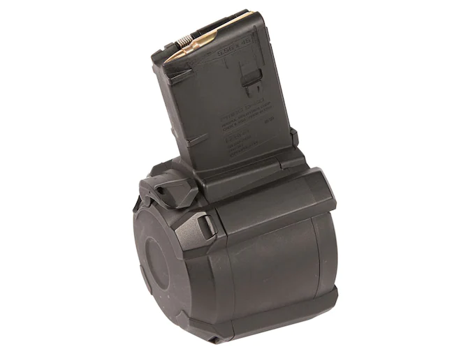 httpsblackhillsshooterssupply.comwp-contentuploads202508Magpul-PMAG-D-60-Drum-Magazine-AR-15-223-Remington-5.56x45mm-60-Round-Polymer-.webp Magpul PMAG D-60 Drum Magazine AR-15 223 Remington, 5.56x45mm 60-Round Polymer - Image 1