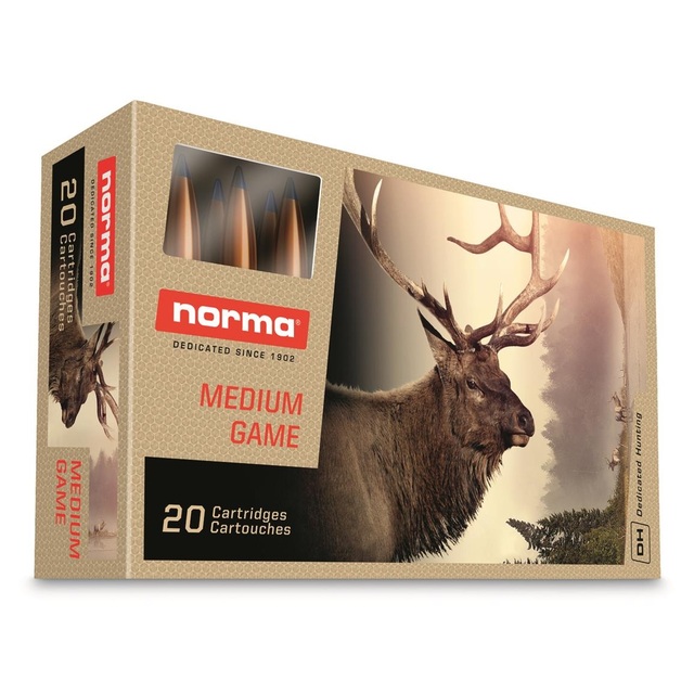 httpsblackhillsshooterssupply.comwp-contentuploads202508Norma-Bond-Strike-6.5mm-Creedmoor-Ammunition-NORMA20166392-143-Grain-Ballistic-Tip-20-Rounds-.jpg Norma Bondstrike 6.5mm Creedmoor Polymer Tip 143 Grain 250 Rounds - Image 1
