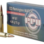 Prvi PPU 223 Rem Ammunition 500 rounds Brass casing