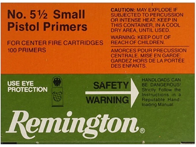 httpsblackhillsshooterssupply.comwp-contentuploads202508Remington-Small-Pistol-Primers-5-1-2-Box-of-1000-10-Trays-of-100-1.webp Remington Small Pistol Primers #5-1/2 Box of 1000 (10 Trays of 100) - Image 1