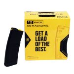 Twelve 32 Round Daniel Defense AR-15 DD Magazine .223/5.56 NATO, .300 Blackout Black Polymer Magazines.