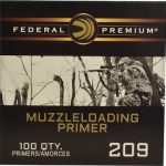 Federal Premium Primers #209 Muzzleloading Box of 1000