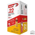 Aguila 22 Short Ammunition SuperExtra High Velocity 29 Grain Copper Plated Round Nose 500 rounds