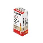 Aguila .22LR Interceptor 40gr. Copper Plated Hollow Point Ammo – 500 Rounds