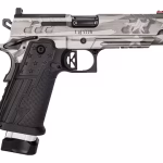 Kimber 2K11 Independence 45 ACP Pistol 5″ Barrel 13+1 Round American Flag Slide Black Grip Cerakote Frame