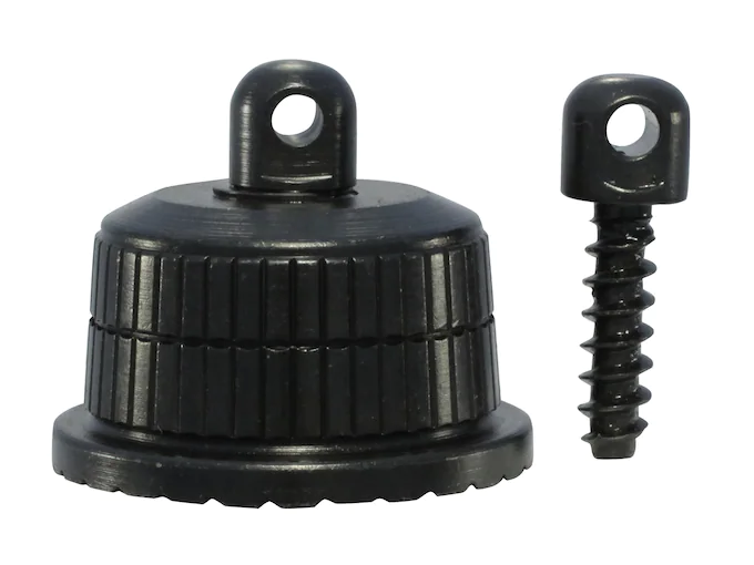 httpsblackhillsshooterssupply.comwp-contentuploads202511874844.webp Remington Magazine Cap with Sling Swivel Stud Remington 870, 1100, 11-87 12, 16 Gauge Black - Image 1