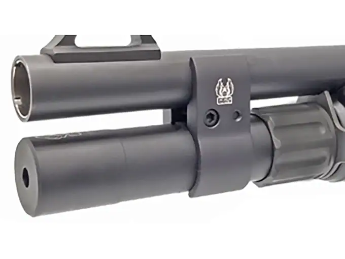 httpsblackhillsshooterssupply.comwp-contentuploads202511929043.webp GG&G Beretta 1301 Tactical Magazine Tube Extension Beretta 1301 12 Gauge 2-Round Aluminum Black - Image 1