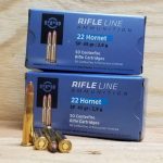Prvi PPU 22 Hornet Ammunition Standard PP22H 45 Grain Soft Point 1000 Rounds – Rifle Line