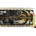 Federal Premium Varmint & Predator Speer TNT 22WMR Ammunition