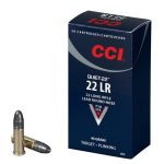 CCI Quiet-22 22LR 40 Grain 500 Rounds 22 Long Rifle Lead Round Nose 710fps