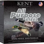 Kent Cartridge AP123S36-2 12Gauge 3″ 1 1/4oz 2Shot 25 Per Box/10 Case Gauge: 12, Muzzle Velocity: 1400 ft/s