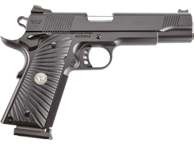 httpsblackhillsshooterssupply.comwp-contentuploads202511hrthrhrh.webp Wilson Combat 1911 CQB Ambi 9mm Luger Pistol 5″ Barrel 10+1 Round Black Write the First Review Ask a Question - Image 1