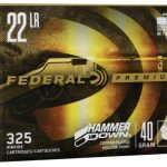 Federal Premium HammerDown 22LR Ammo 40 Grain Plated Hollow Point