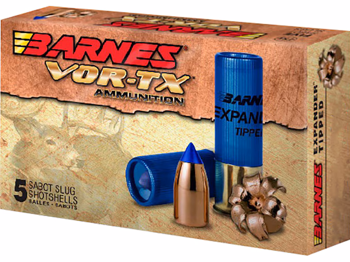 httpsblackhillsshooterssupply.comwp-contentuploads202511luilo8u.avif Barnes VOR-TX 20 Gauge Polymer Tip Sabot Slug 3″ 250 Grain - Image 1