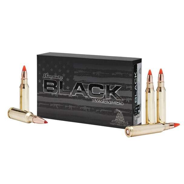 httpsblackhillsshooterssupply.comwp-contentuploads202511media__66710-608x608-1.jpg HORNADY Black 308 Win. 155Gr A-Max 200Rd Box Ammo (80927) - Image 1
