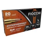 FIOCCHI Hyperformance .308 Winchester 150gr Swift Scirocco 200rd Box Rifle Ammo (308SCA)