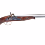 Pedersoli Continental Percussion Muzzleloading Pistol 45 Caliber 11″ Chrome Barrel Walnut Stock