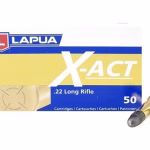 Lapua X-Act 22LR Ammo 40 Grain Round Nose
