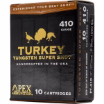 Apex Turkey TSS 410 Ammo 3″ #9-1/2 Tungsten Shot 27/32 oz Box of 10
